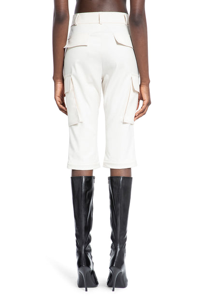 ANDREADAMO WOMAN WHITE TROUSERS