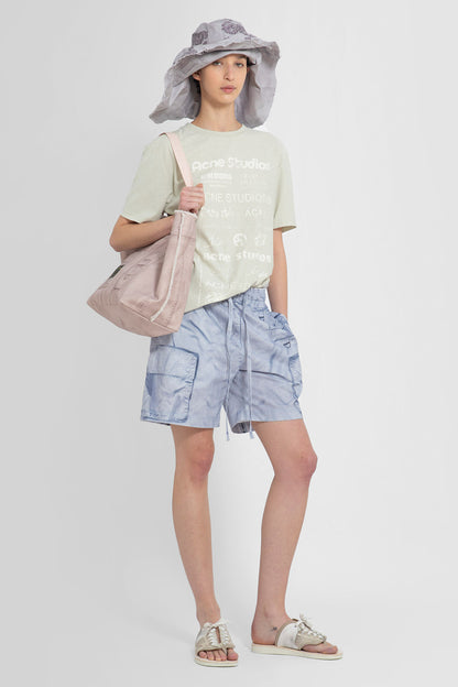 ACNE STUDIOS WOMAN BLUE SHORTS