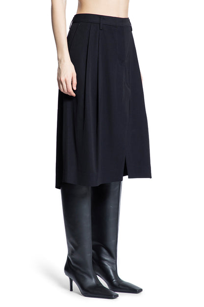 ACNE STUDIOS WOMAN BLACK SKIRTS