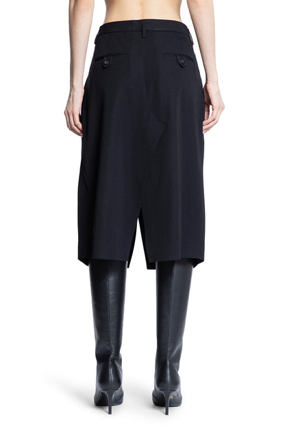 ACNE STUDIOS WOMAN BLACK SKIRTS