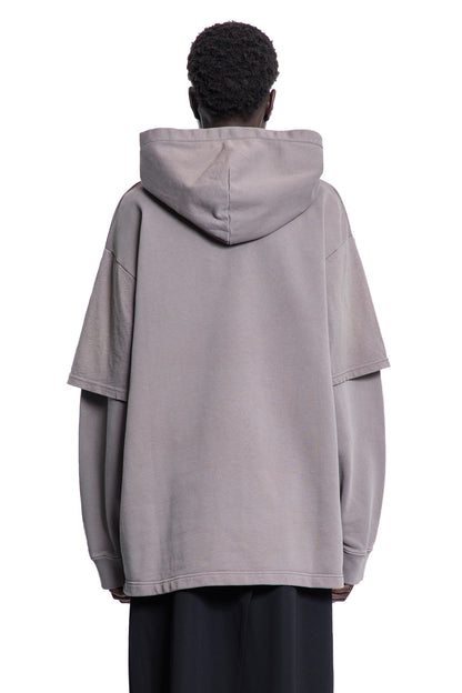 ACNE STUDIOS WOMAN GREY SWEATSHIRTS