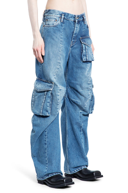 ACNE STUDIOS WOMAN BLUE JEANS