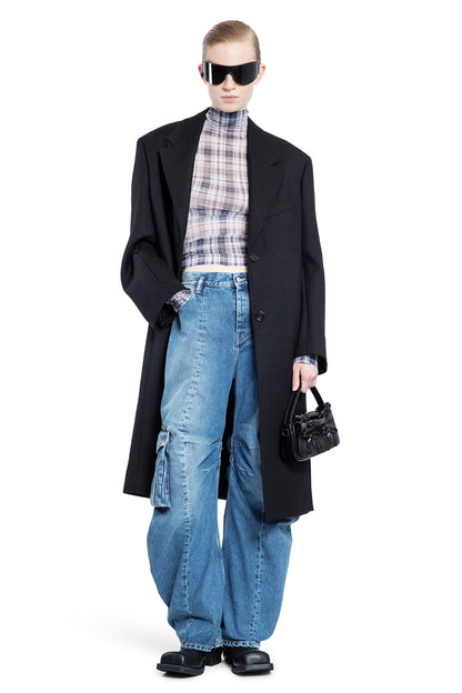 ACNE STUDIOS WOMAN BLUE JEANS