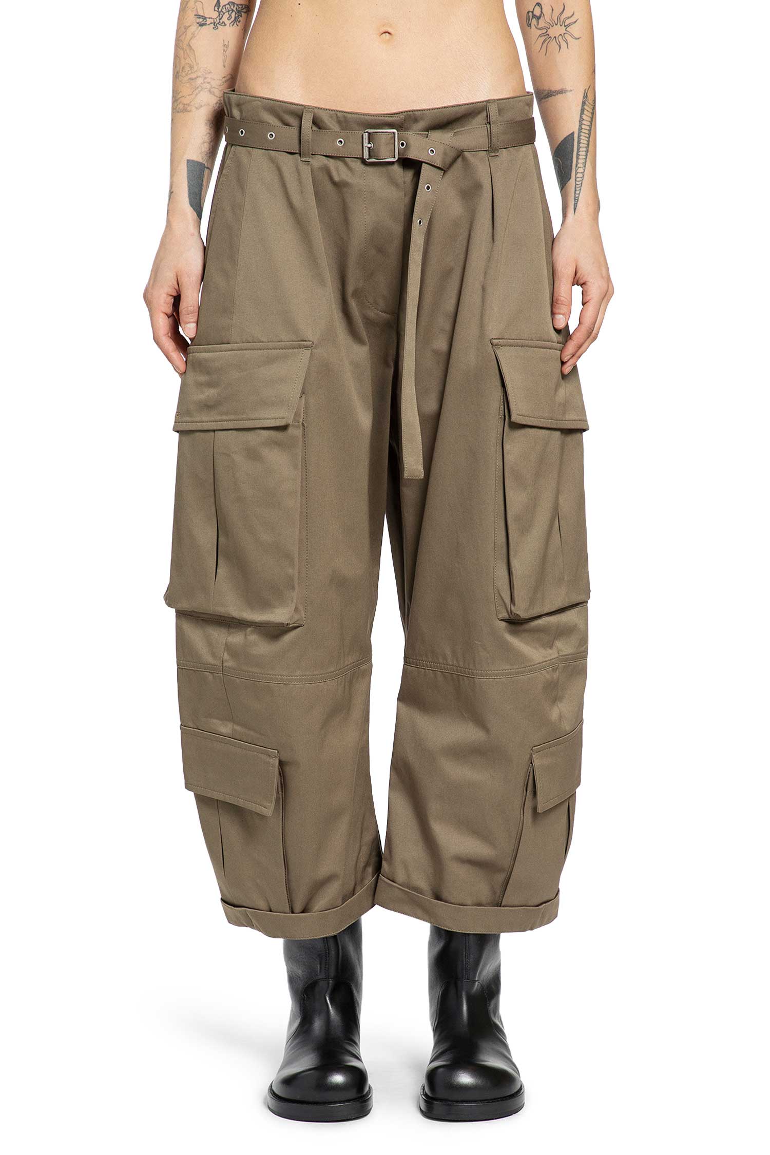 Twill Cargo Trousers