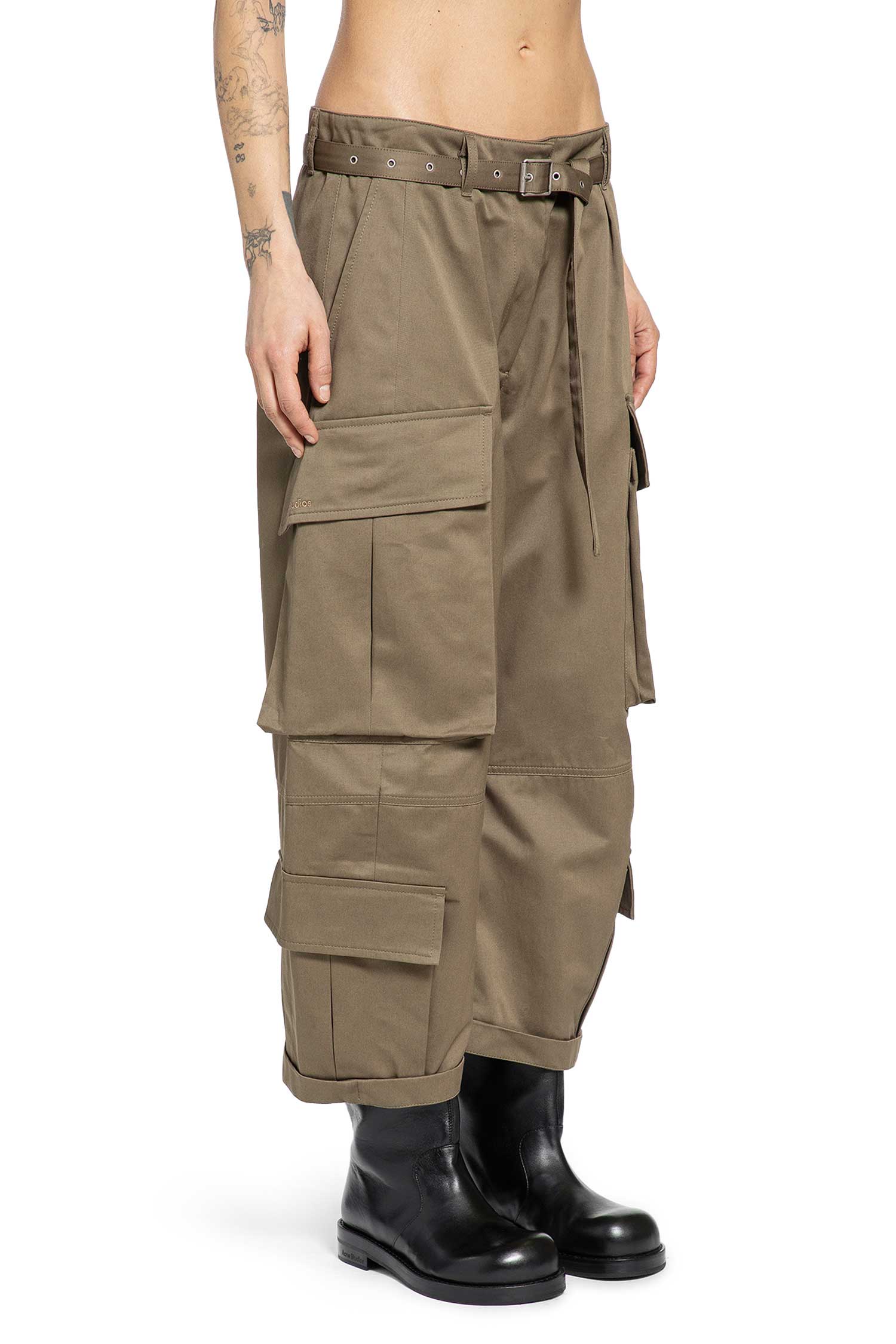 Twill Cargo Trousers