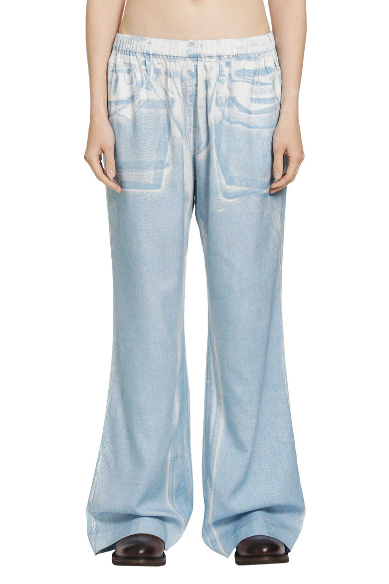 
              ACNE STUDIOS Printed Wide Leg Trousers woman
            