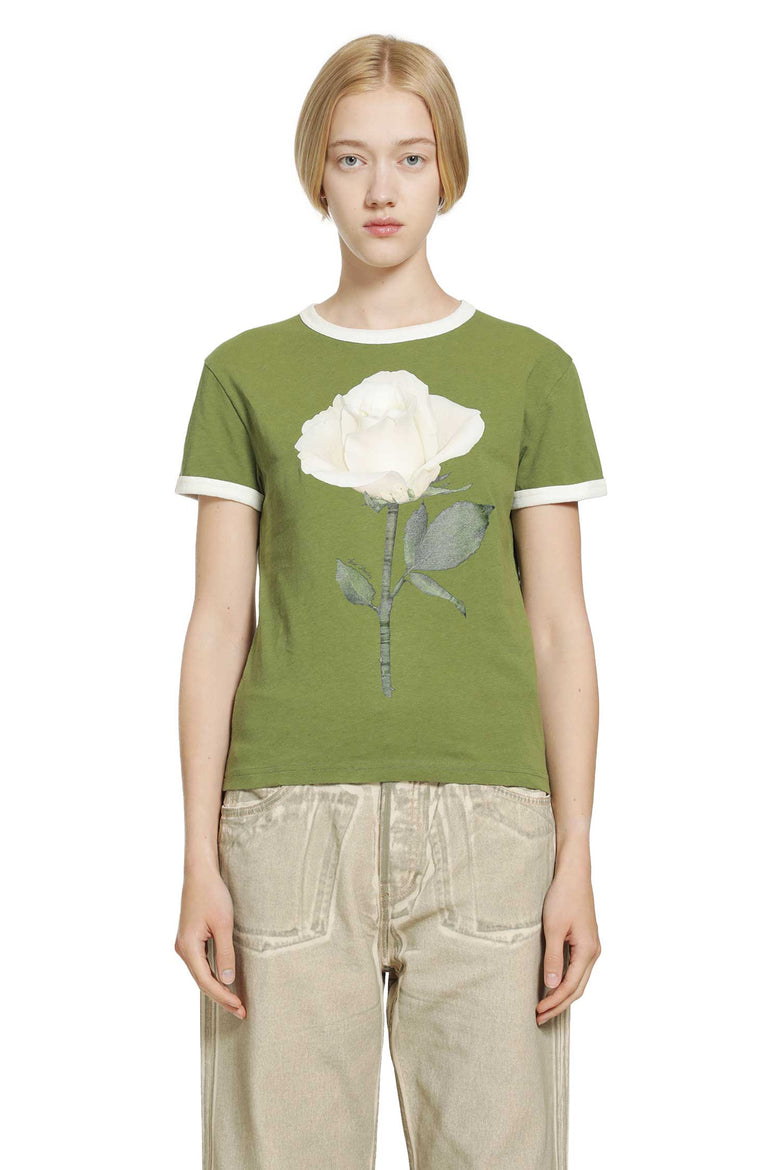 
              ACNE STUDIOS Rose Graphic T-Shirt woman
            