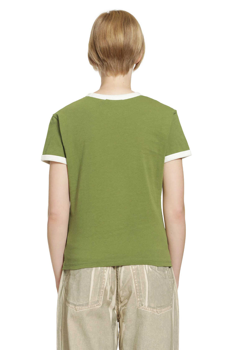 ACNE STUDIOS Rose Graphic T-Shirt woman