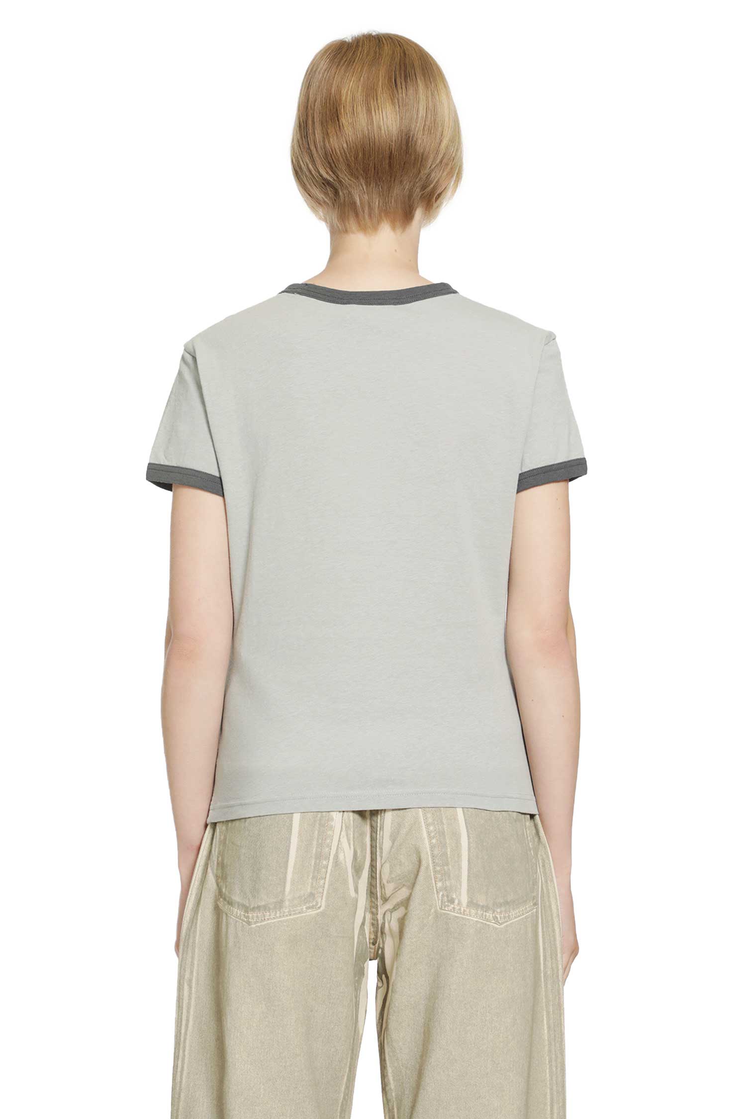 ACNE STUDIOS Rose Graphic T-Shirt woman