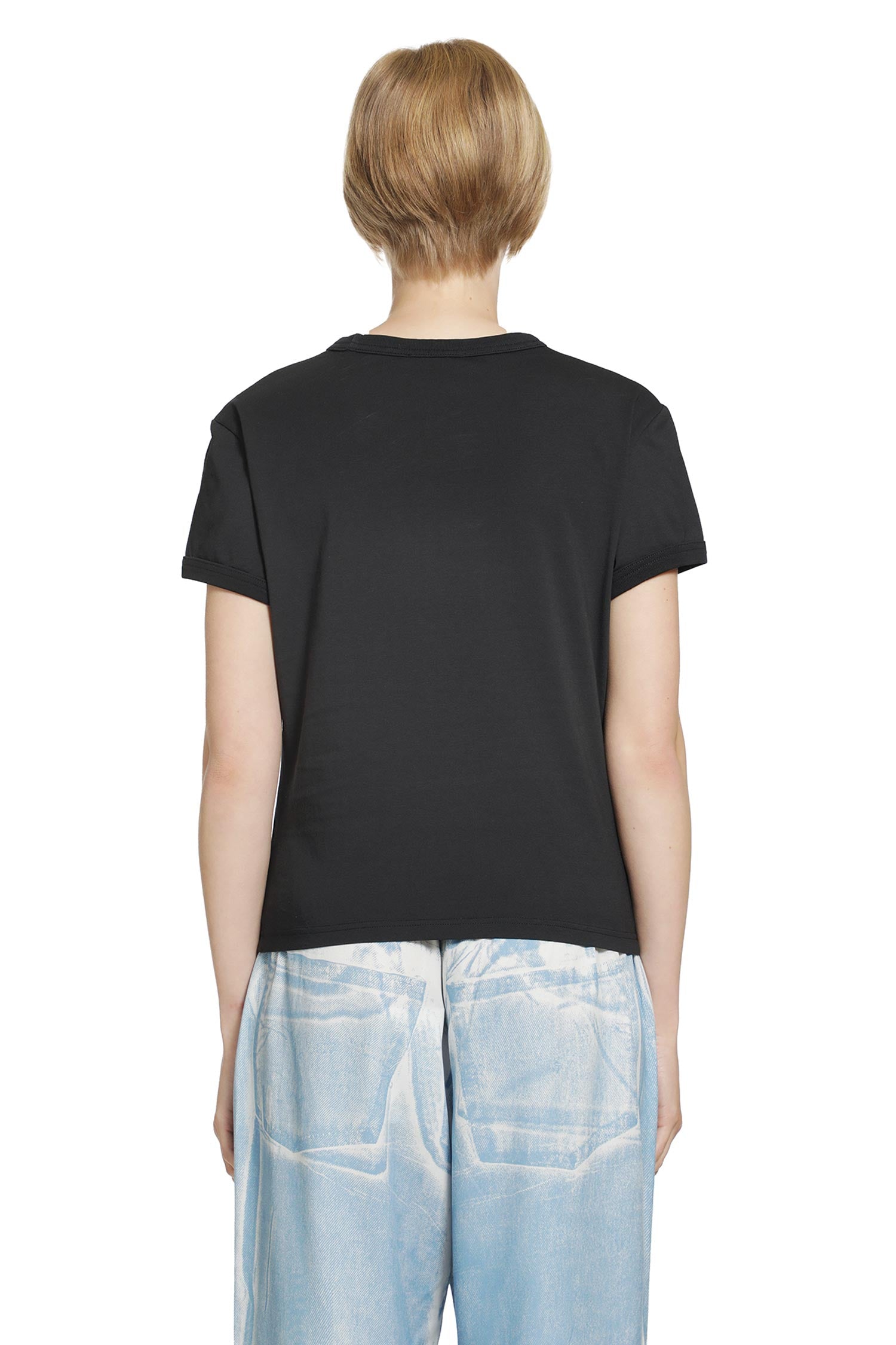 ACNE STUDIOS Printed Jersey T-shirt woman