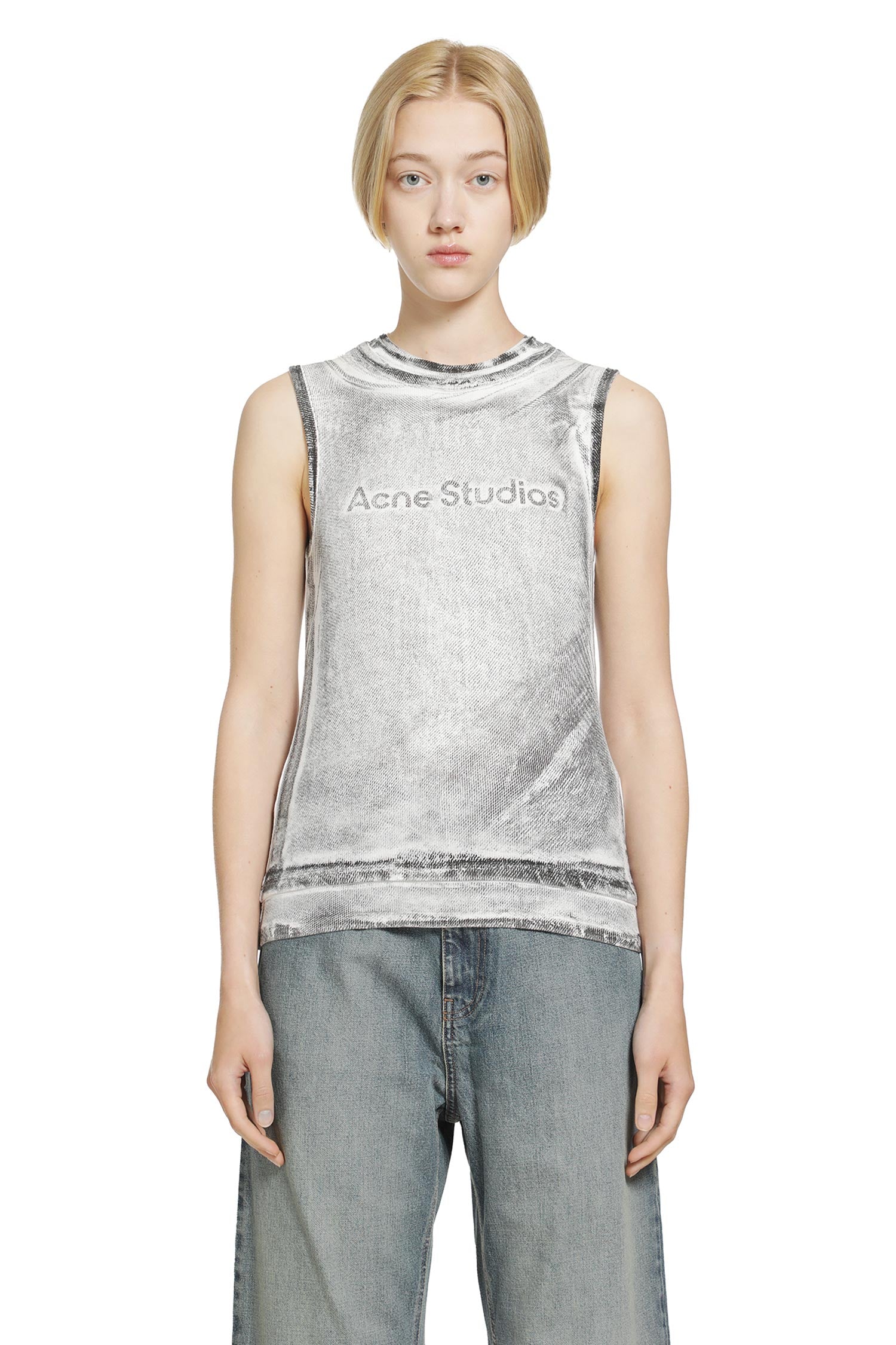 ACNE STUDIOS Layered Tank Top woman