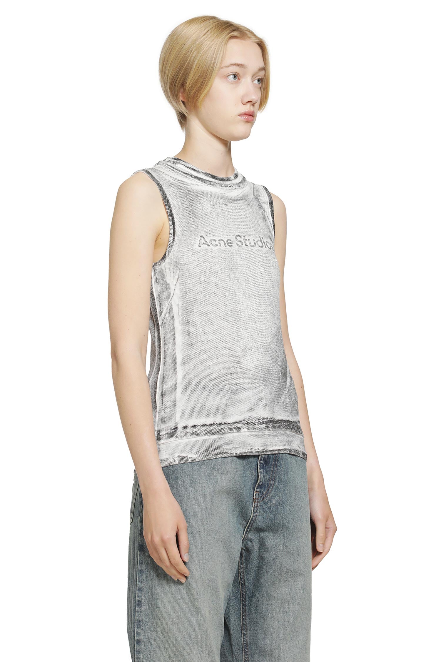 ACNE STUDIOS Layered Tank Top woman