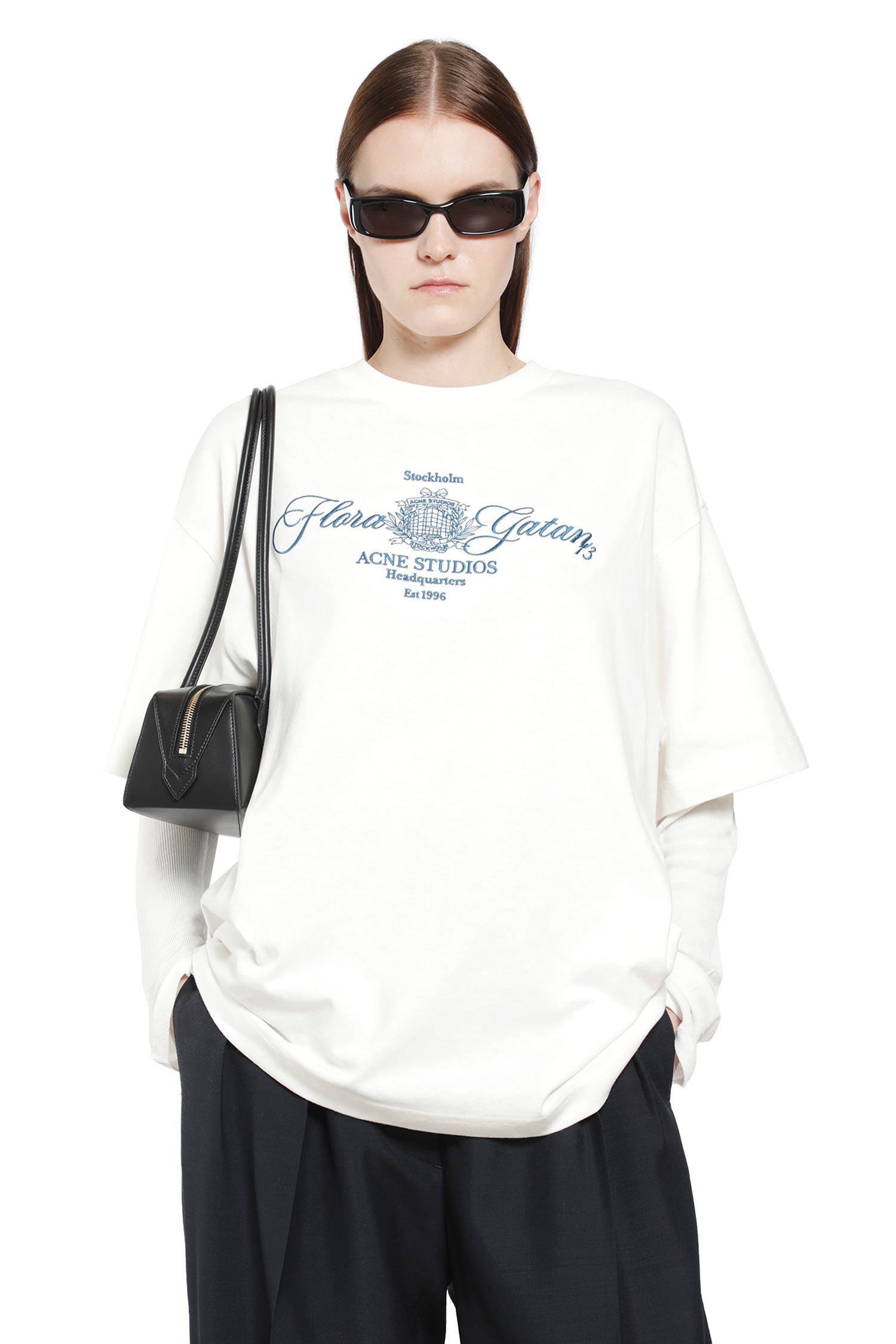 Layered Crest Long Sleeve T-Shirt