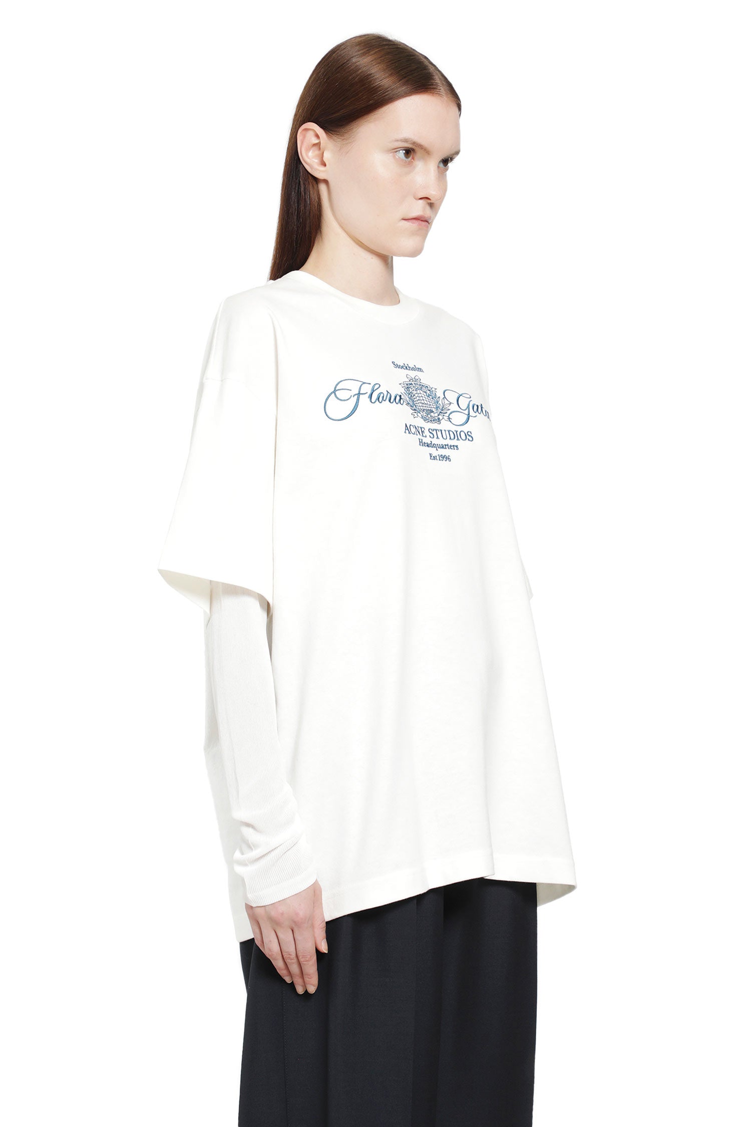 Layered Crest Long Sleeve T-Shirt