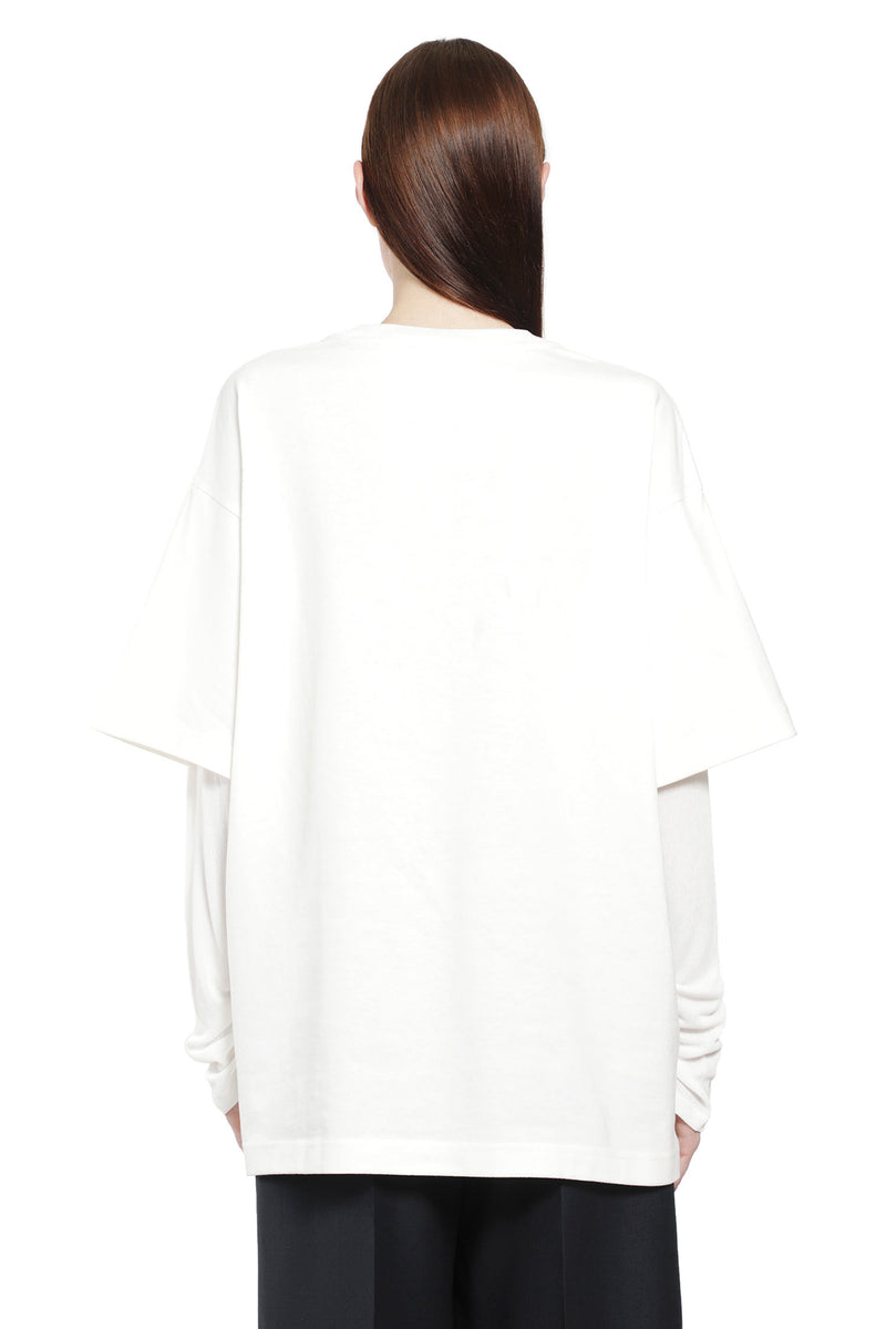 ACNE STUDIOS Layered Crest Long Sleeve T-Shirt woman