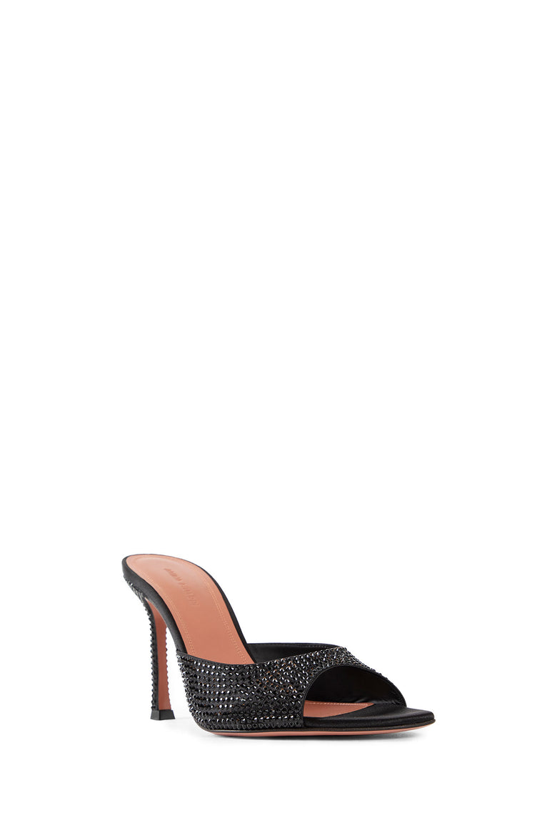 AMINA MUADDI WOMAN BLACK MULES