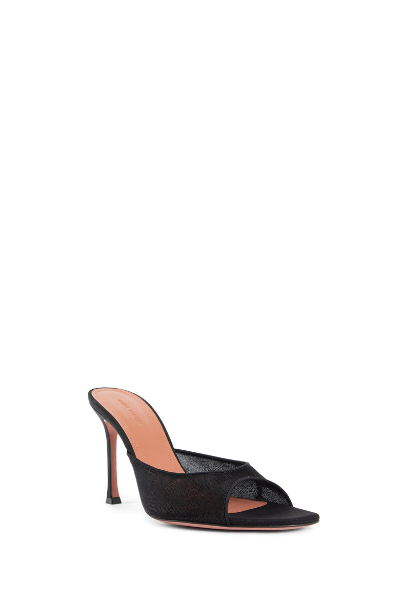 AMINA MUADDI WOMAN BLACK MULES