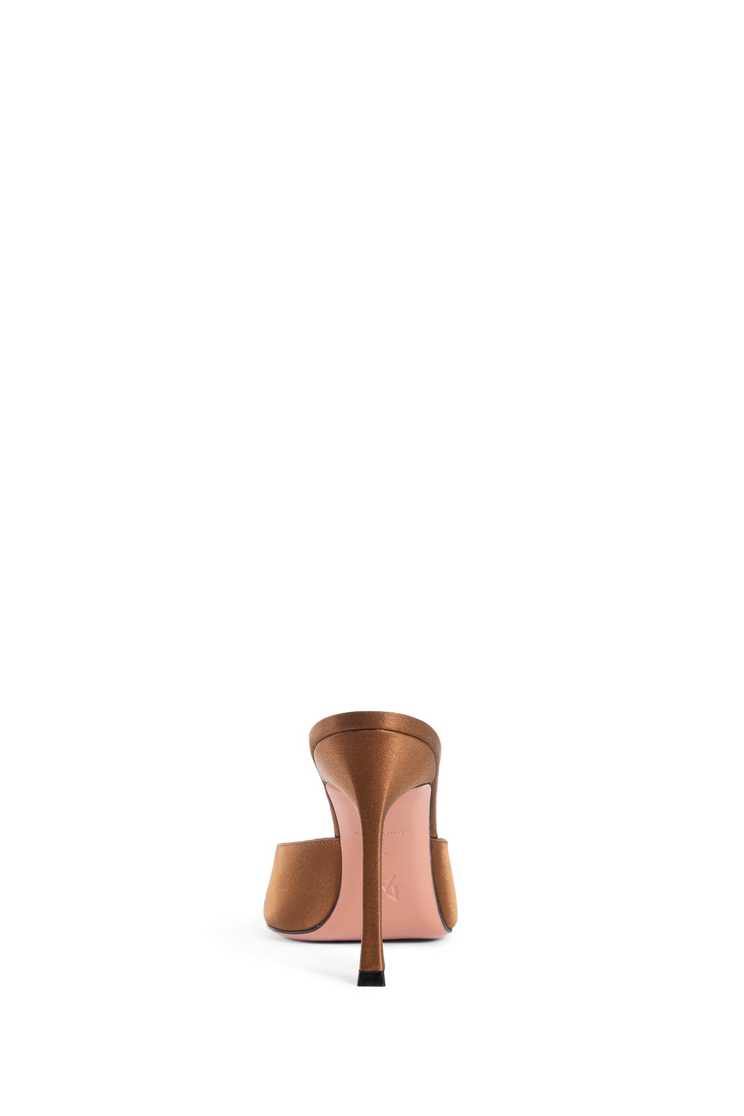 AMINA MUADDI WOMAN BROWN SANDALS & SLIDES