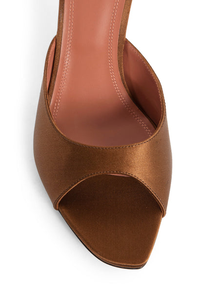 AMINA MUADDI WOMAN BROWN MULES