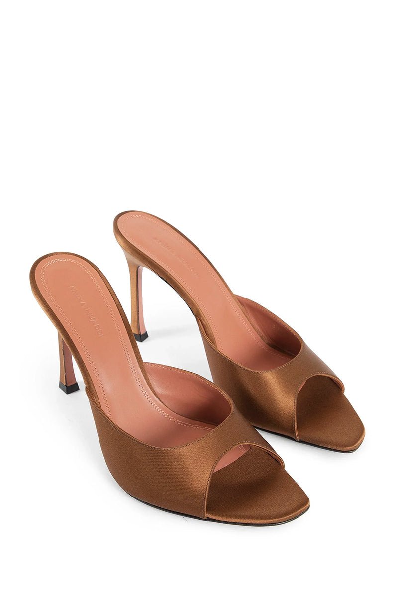 AMINA MUADDI Alexa Satin 95 Mules woman