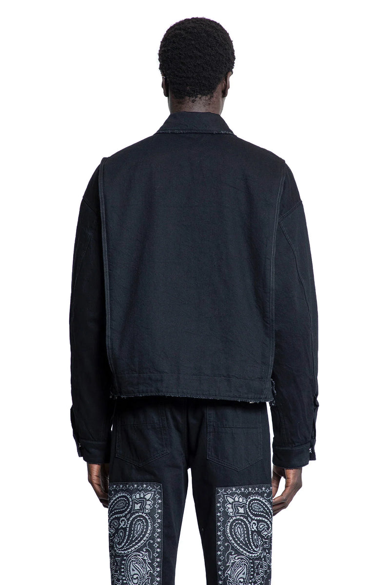 Bandana panelled jacket - Antonioli.eu