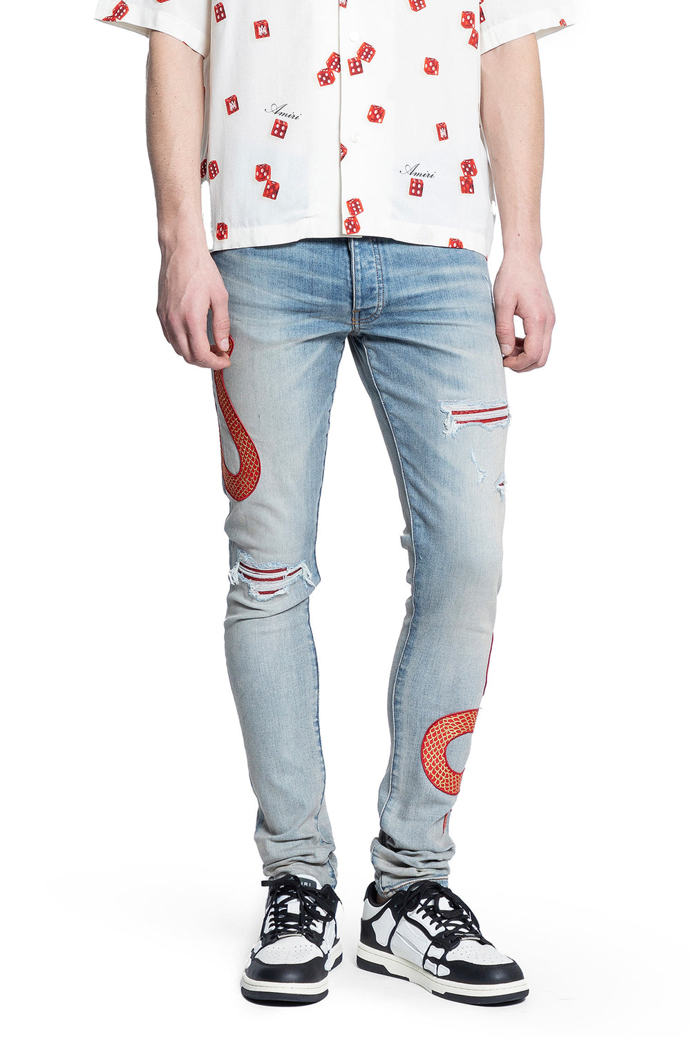 AMIRI MAN BLUE JEANS