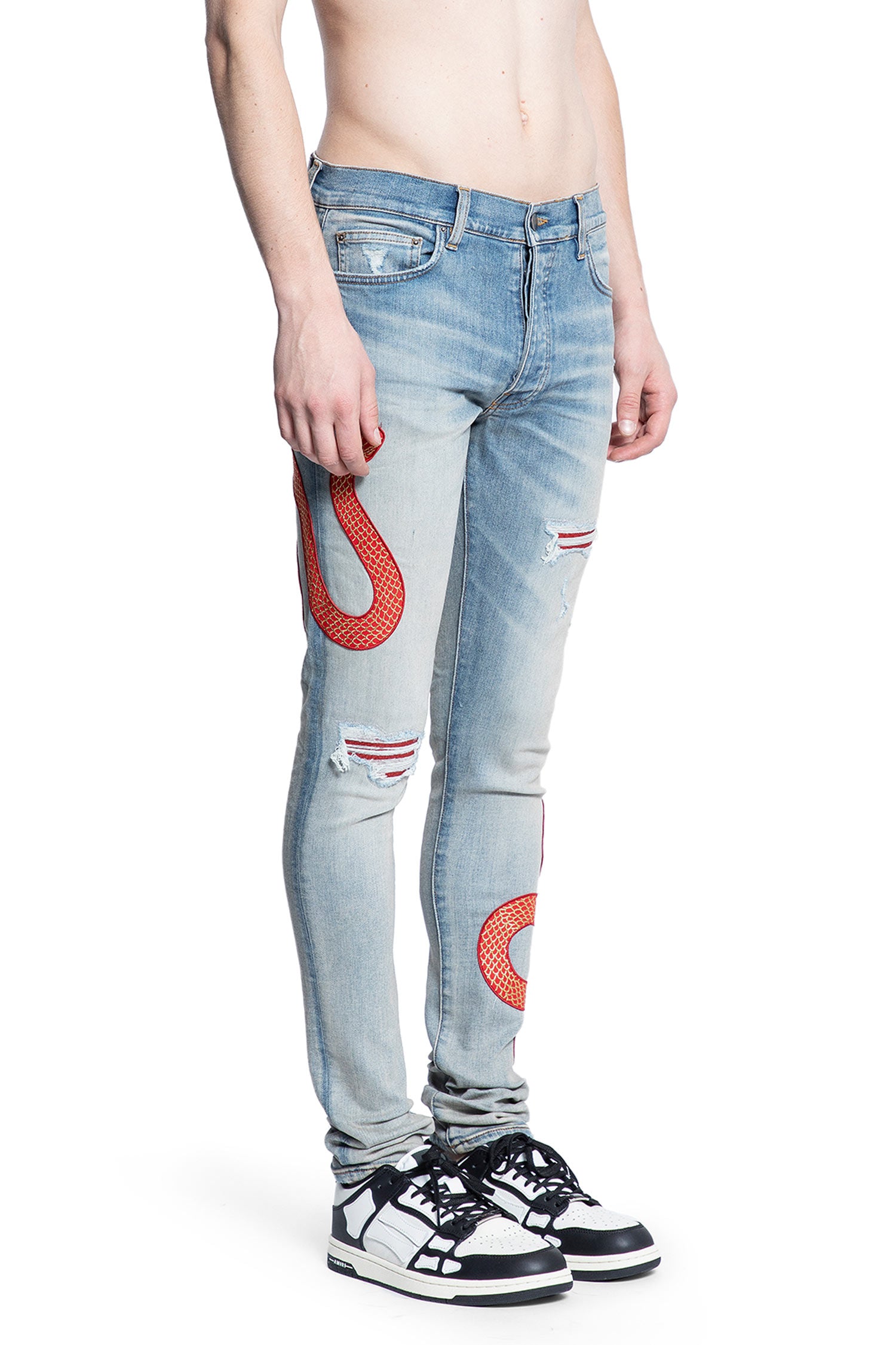 AMIRI MAN BLUE JEANS