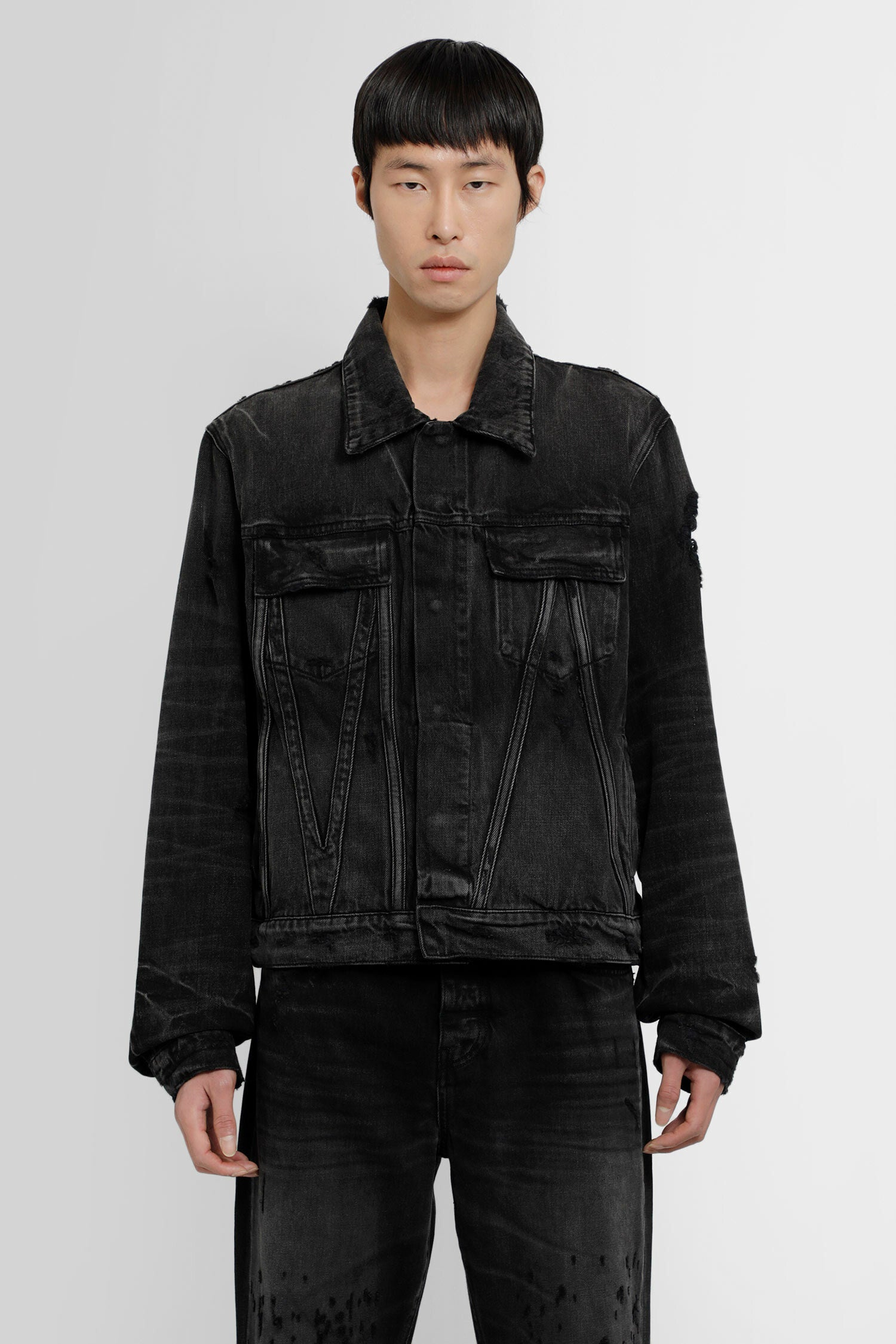 AMIRI MAN BLACK JACKETS