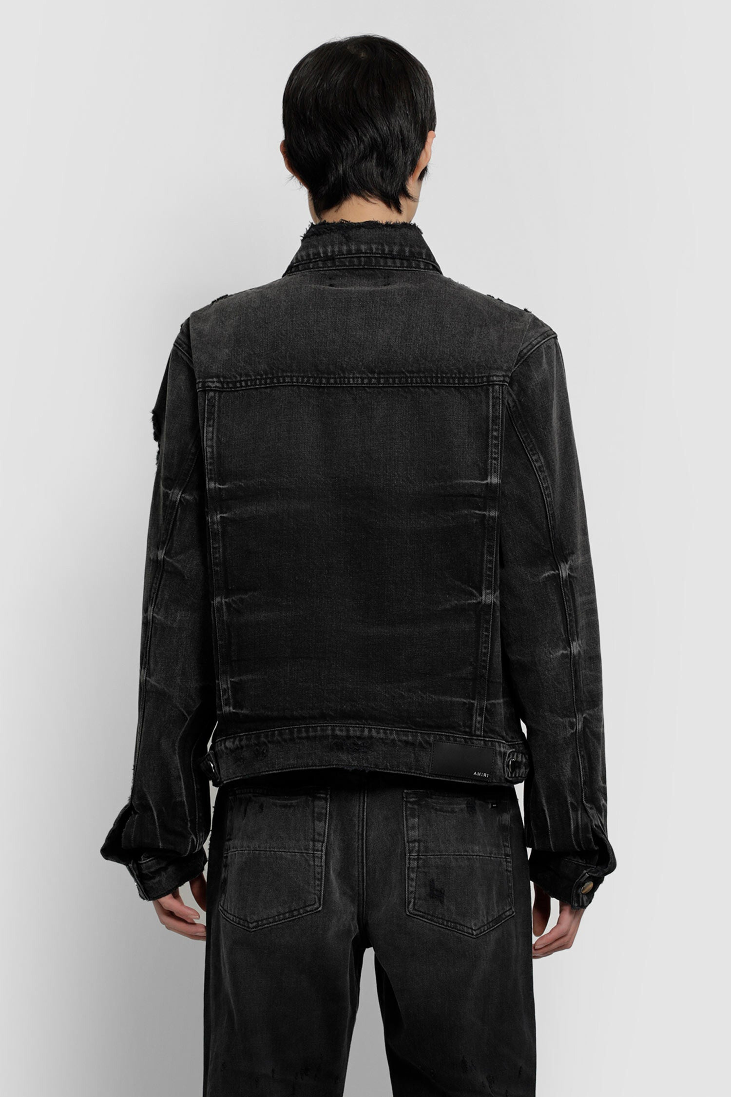 AMIRI MAN BLACK JACKETS