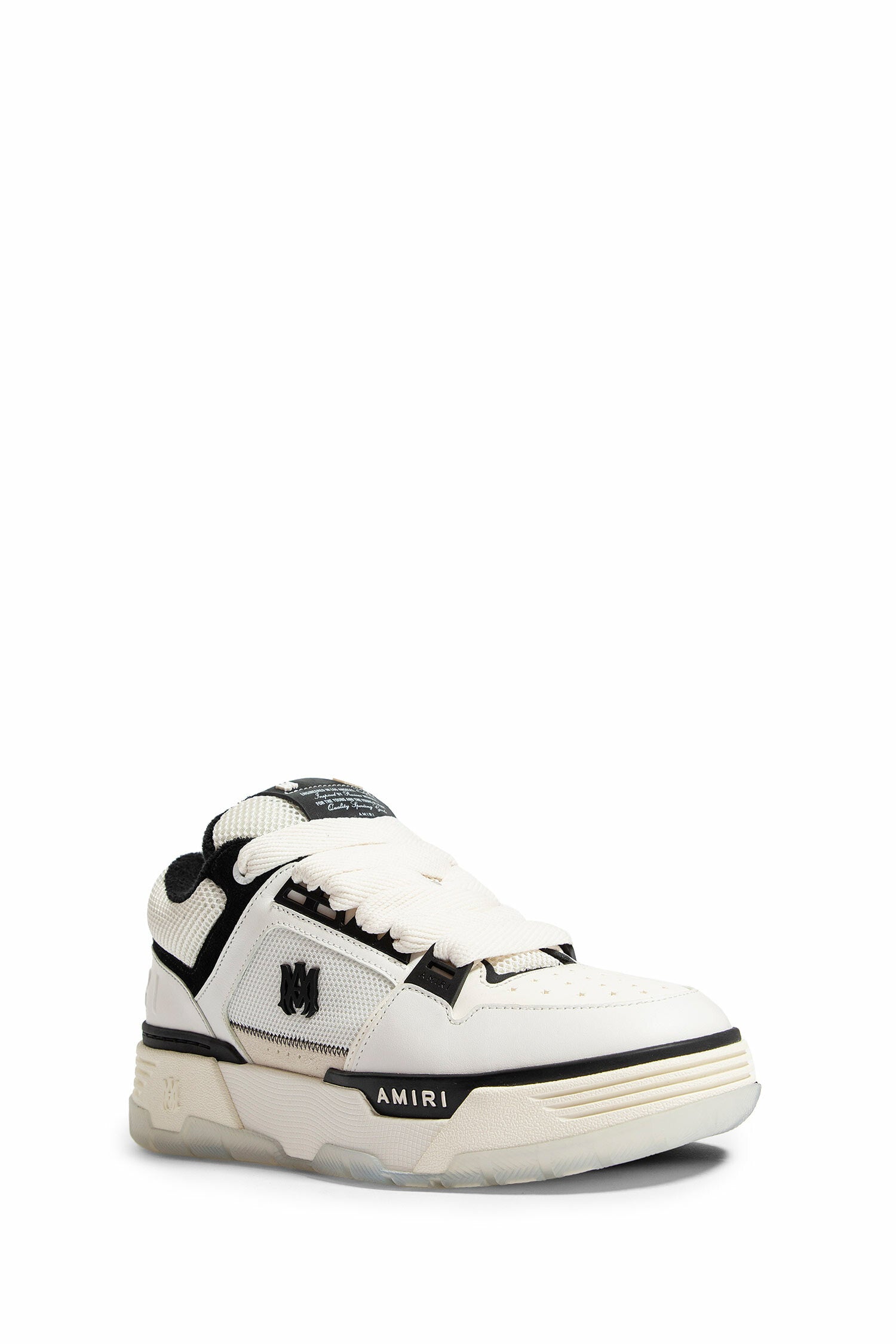 AMIRI MAN BLACK&WHITE SNEAKERS