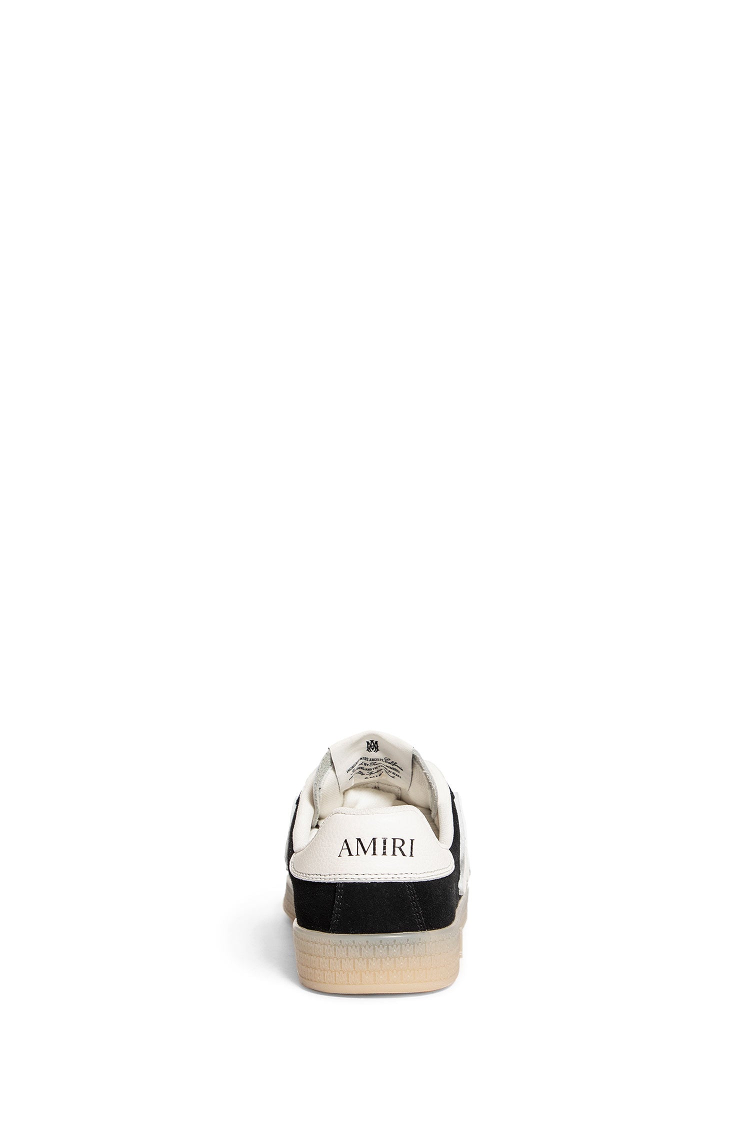 AMIRI MAN BLACK&WHITE SNEAKERS