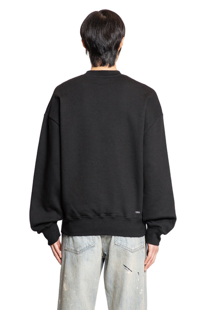 AMIRI MAN BLACK SWEATSHIRTS