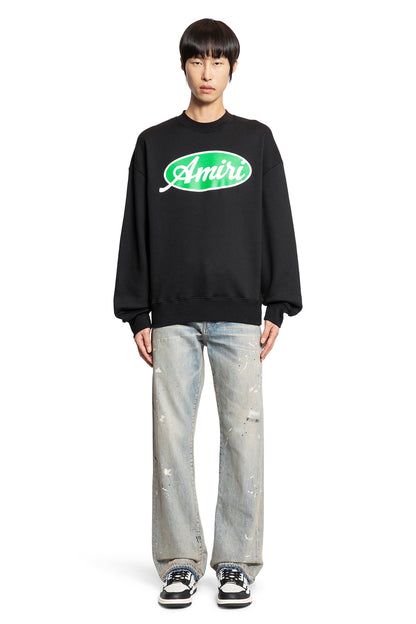 AMIRI MAN BLACK SWEATSHIRTS