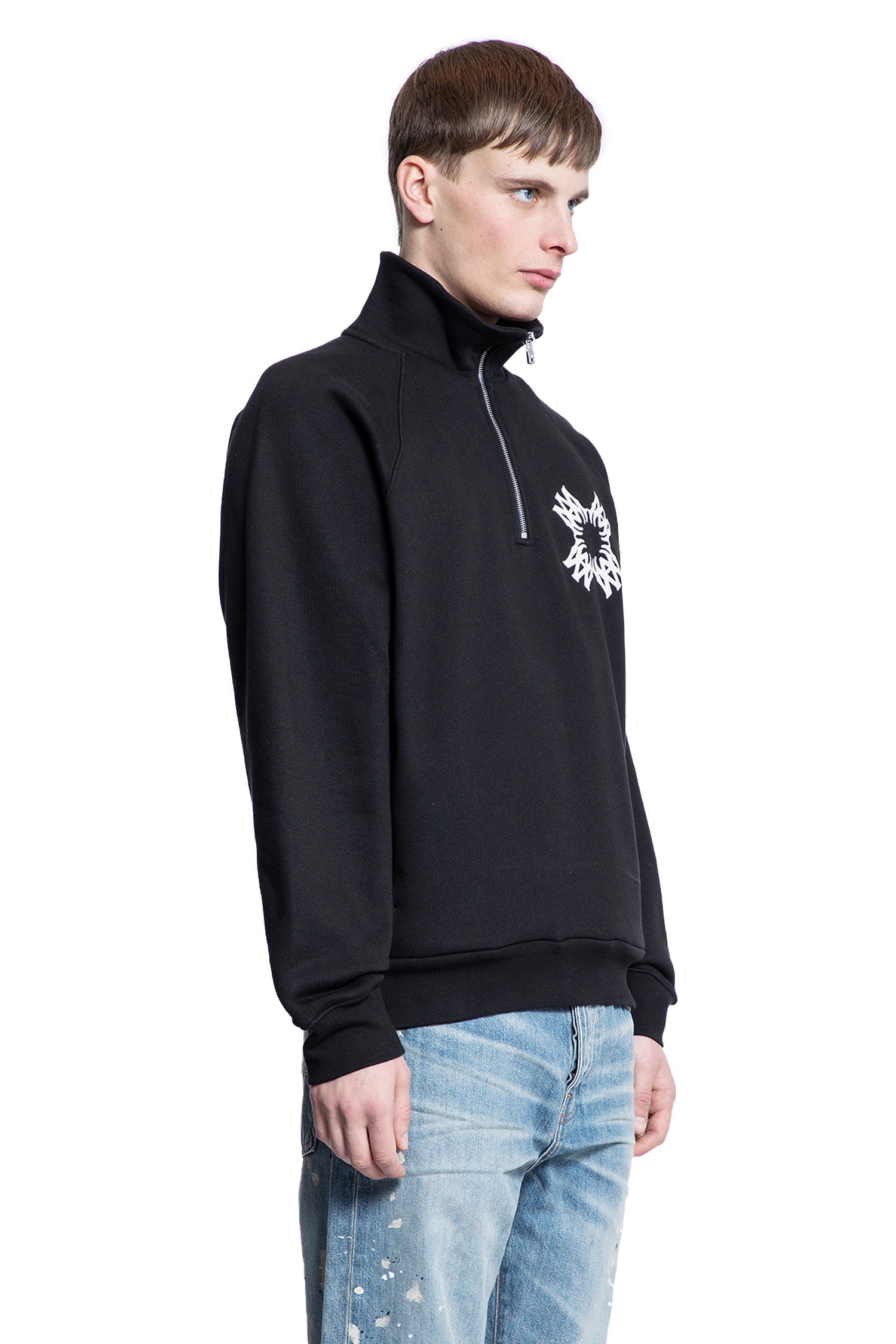 AMIRI MAN BLACK SWEATSHIRTS