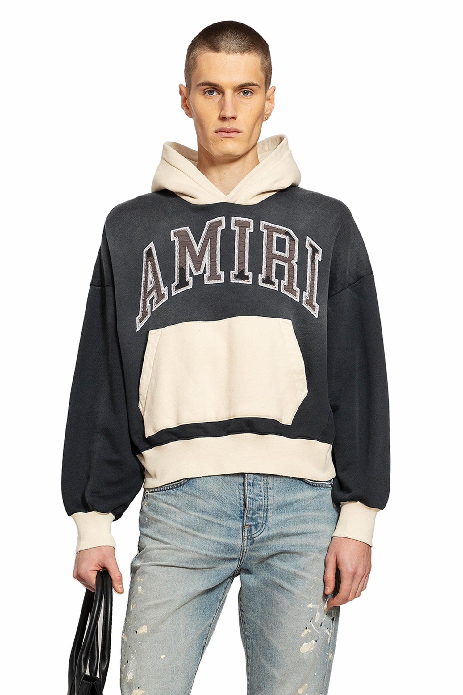 AMIRI MAN BLACK SWEATSHIRTS