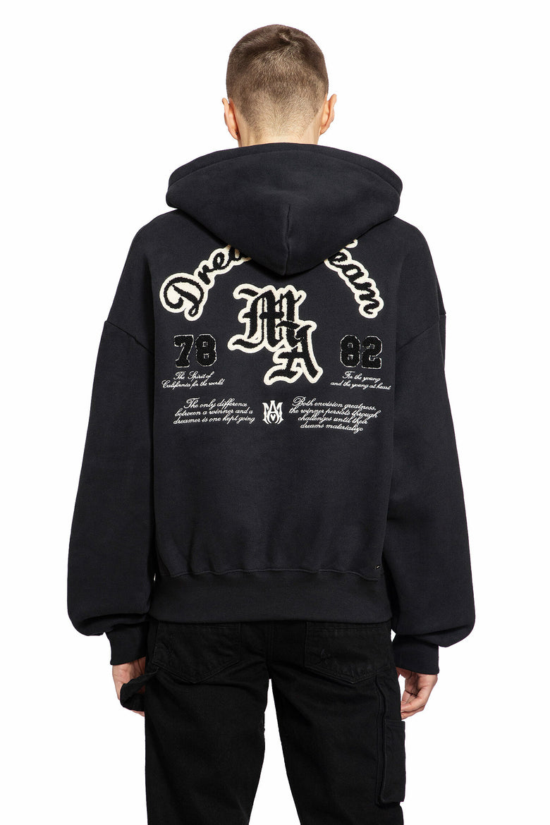 AMIRI MAN BLACK SWEATSHIRTS