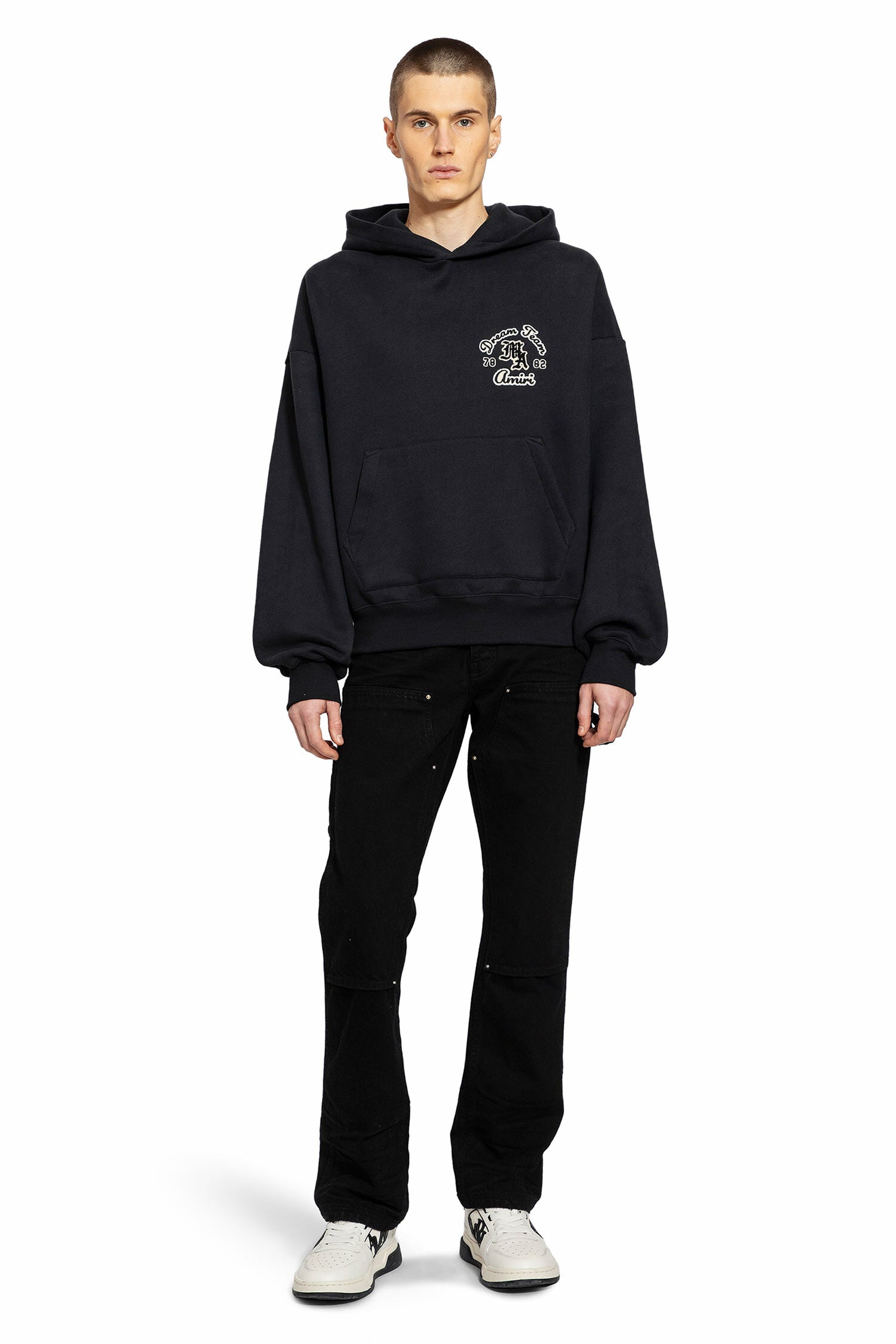 AMIRI MAN BLACK SWEATSHIRTS