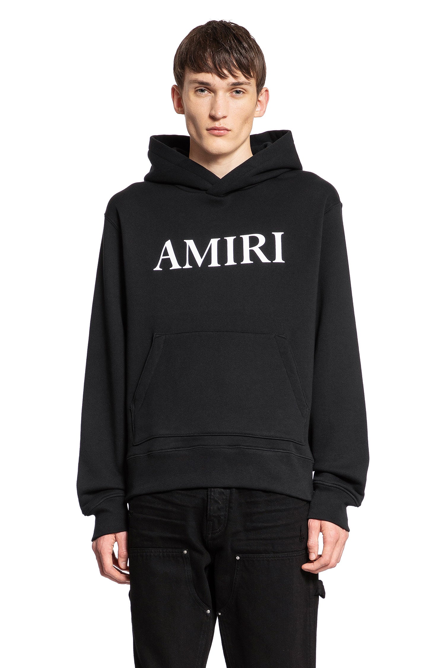 AMIRI MAN BLACK SWEATSHIRTS