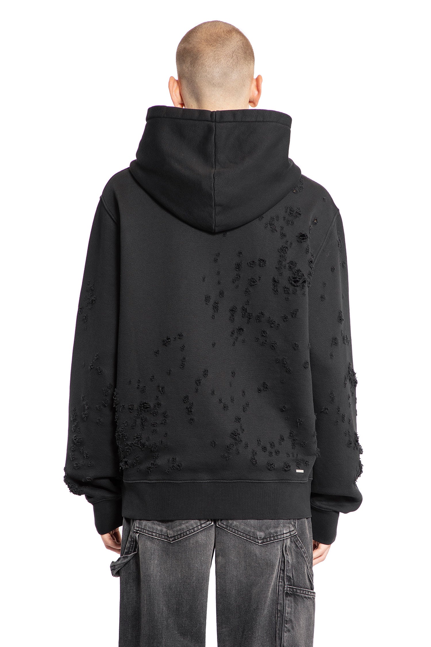 AMIRI MAN BLACK SWEATSHIRTS