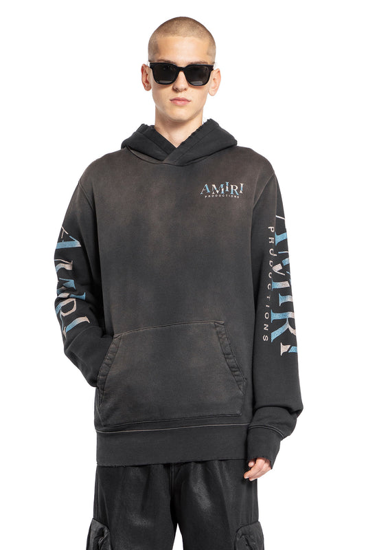 AMIRI MAN BLACK SWEATSHIRTS