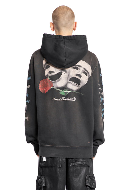 AMIRI MAN BLACK SWEATSHIRTS