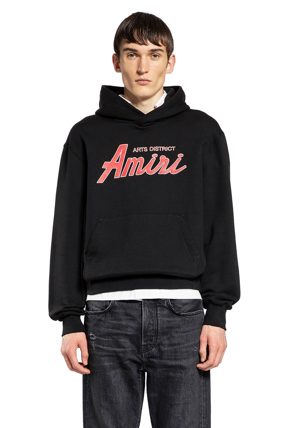 AMIRI MAN BLACK SWEATSHIRTS