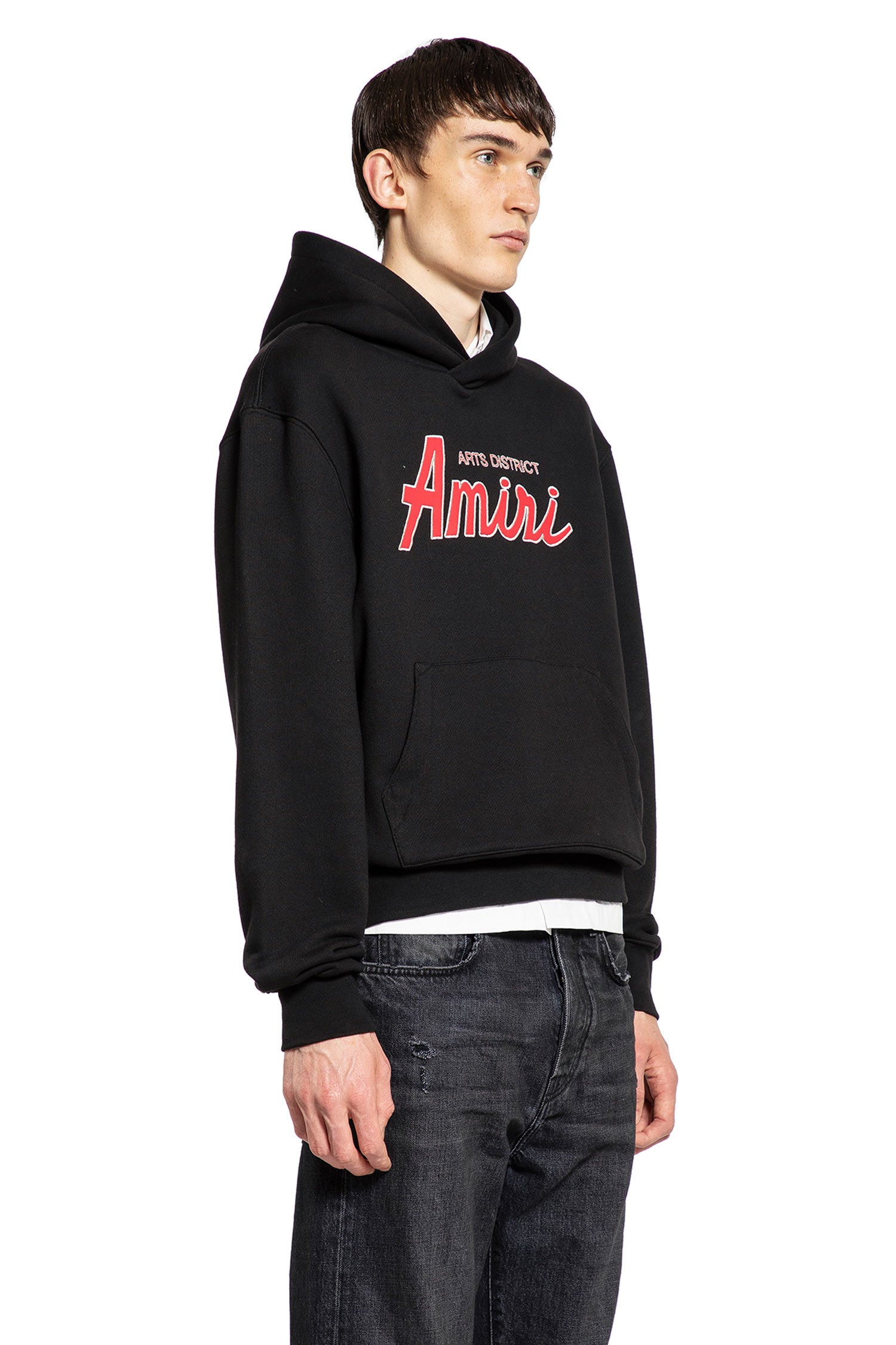 AMIRI MAN BLACK SWEATSHIRTS