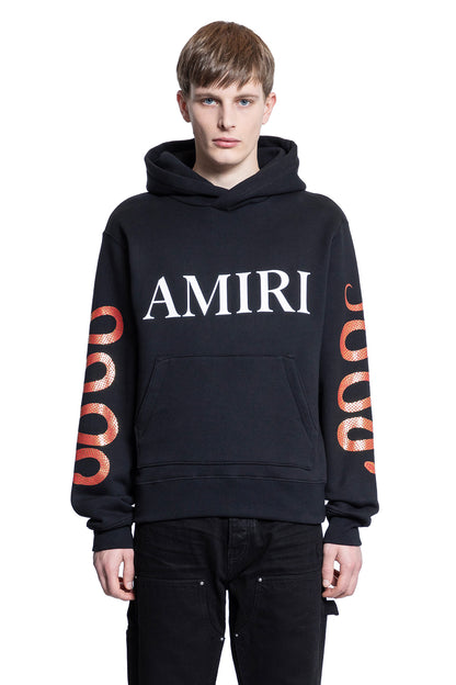 AMIRI MAN BLACK SWEATSHIRTS