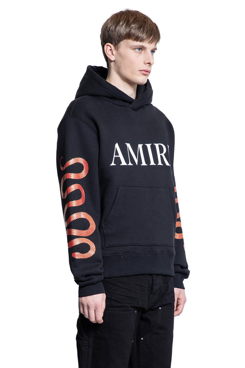 AMIRI MAN BLACK SWEATSHIRTS