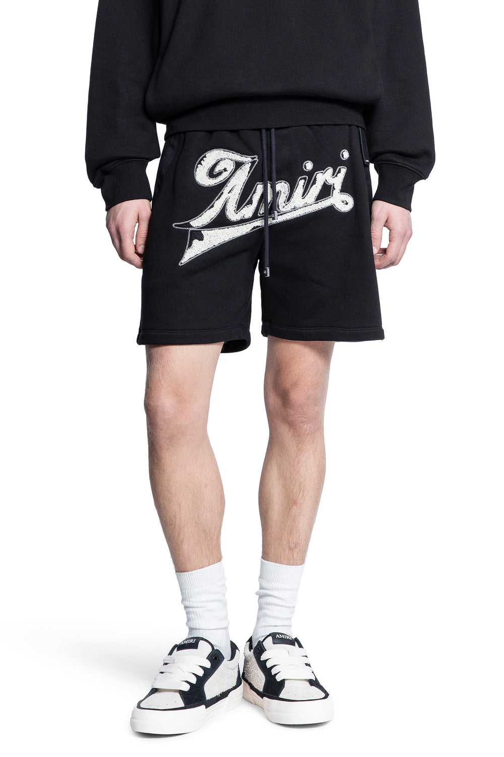 AMIRI MAN BLACK SHORTS