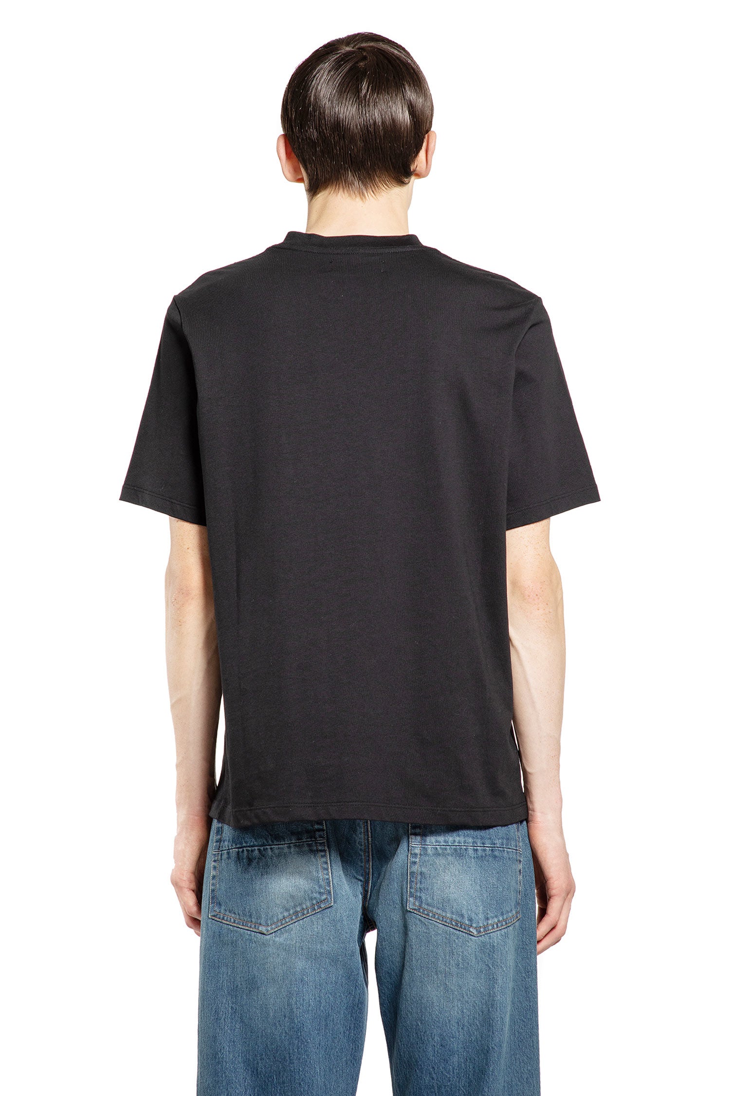 AMIRI MAN BLACK T-SHIRTS & TANK TOPS