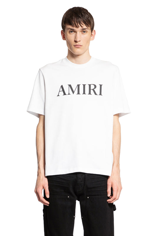 AMIRI MAN WHITE T-SHIRTS & TANK TOPS