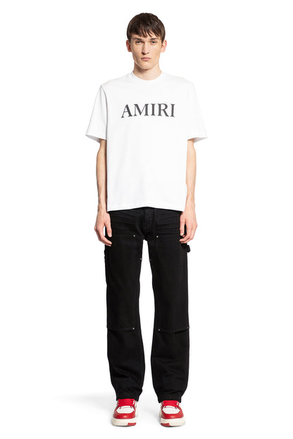 AMIRI MAN WHITE T-SHIRTS & TANK TOPS