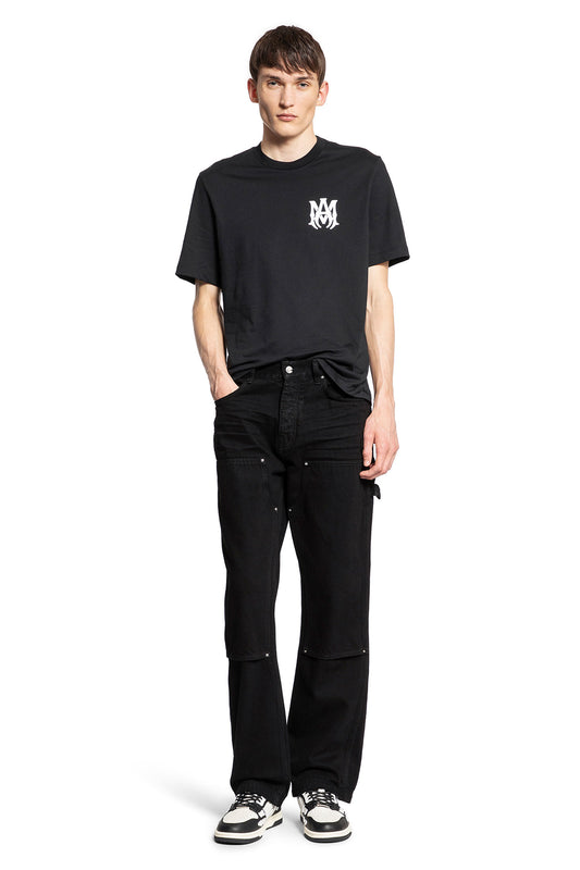 AMIRI MAN BLACK T-SHIRTS & TANK TOPS